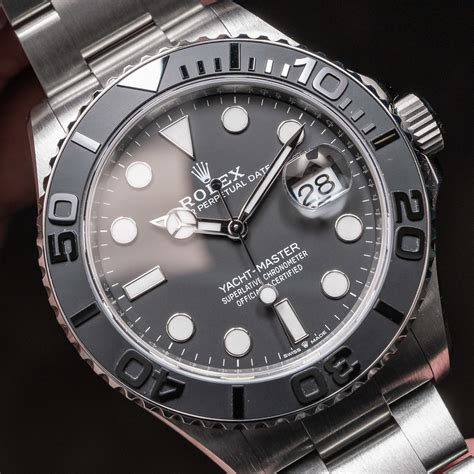 rolex yacht master gray|rolex yacht master titanium 42.